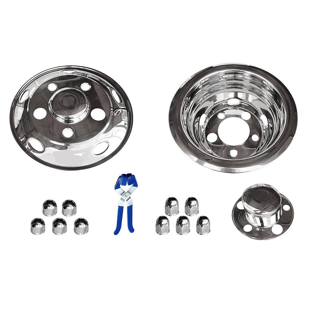 Bus Accessories 16" 5 Hole Wheel Cover Set for FUSO ROSA HC-B-50067